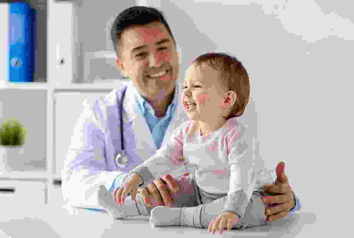 Doctor having communication